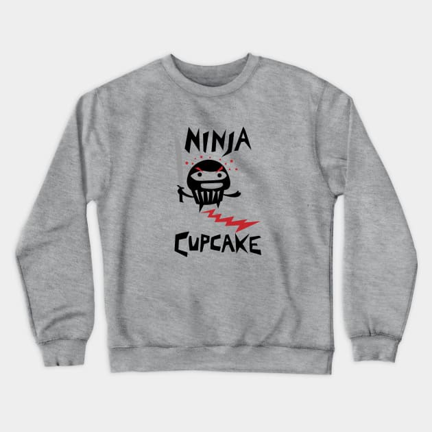 ninja cupcake Crewneck Sweatshirt by Andibird